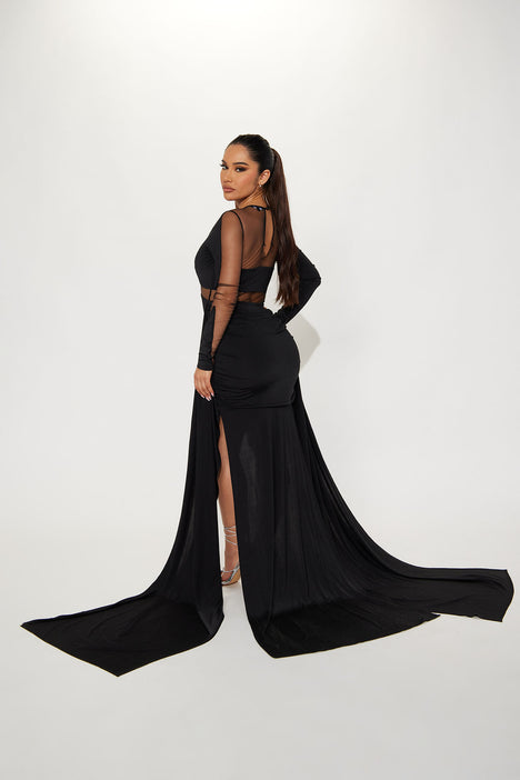 Lovely Dream Maxi Dress Black