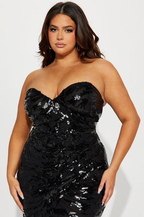 Fashion nova sequin shop dress plus size
