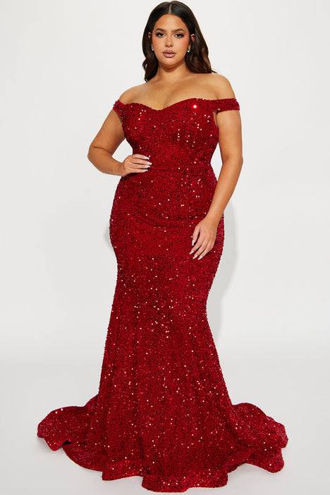 Fashion nova plus deals formal dresses