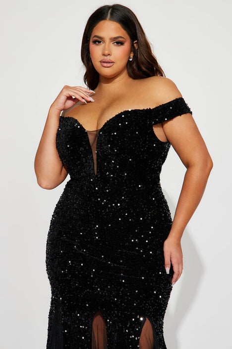 Fashion nova sequin dress plus cheap size