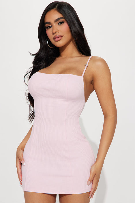 Pink mini dress sale fashion nova