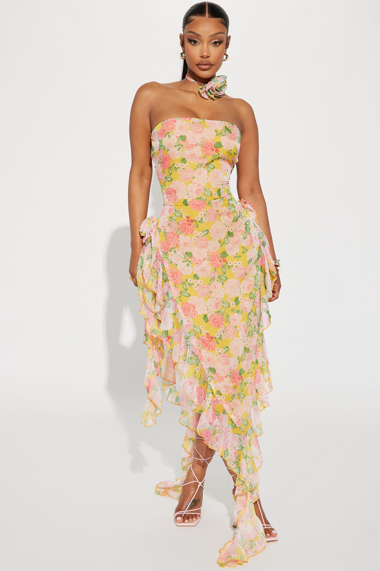 Floral dress fashion nova shop