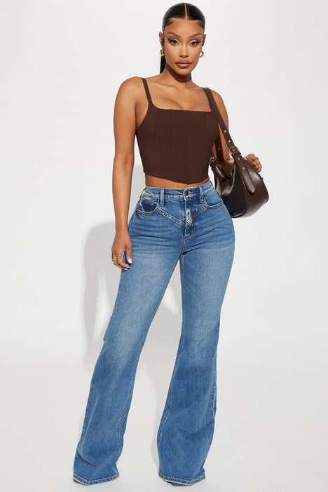 High waisted bootcut jeans fashion nova clearance