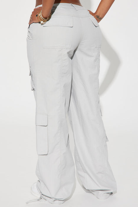 Flap With It Cargo Pant - Grey