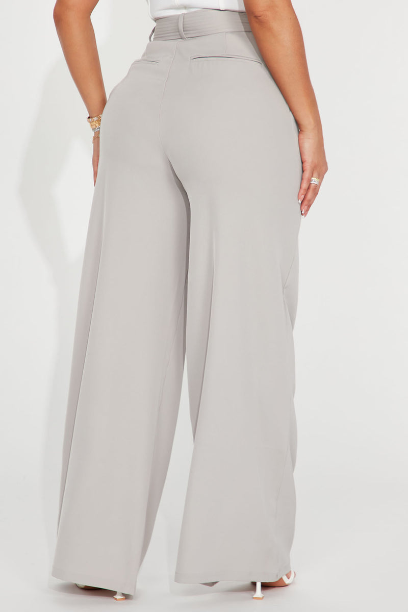 Business With A Side of Cool Trouser - Grey | Fashion Nova, Pants ...