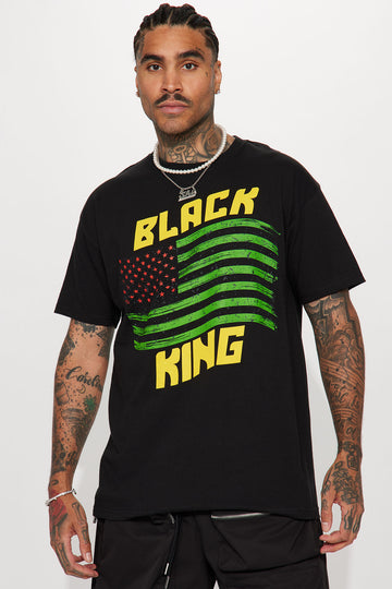 Men's Los Angeles Palm Streets Short Sleeve Tee Shirt Print in Black Size XL by Fashion Nova