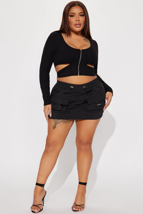 Cargo skirt sales fashion nova