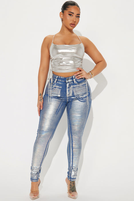 Denim silver outlet