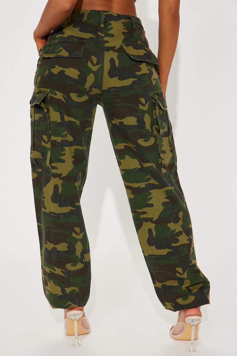 Tall Cadet Kim Oversized Camo Pants - Camouflage | Fashion Nova, Pants ...