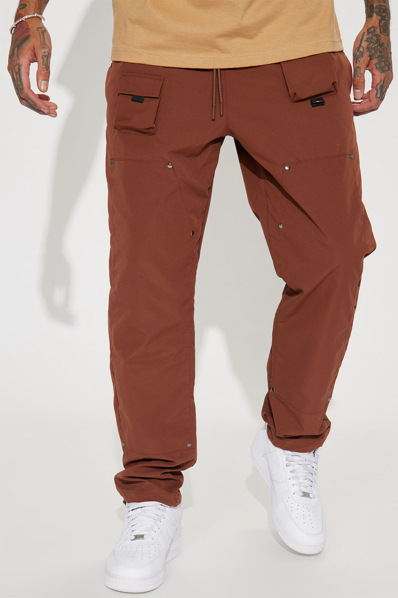 Right Amount Carpenter Utility Pants - Brown | Fashion Nova, Mens Pants ...