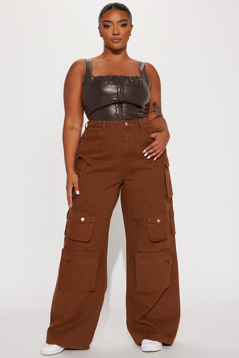 Women's plus size tall cargo pants outlet