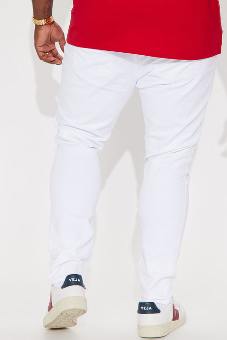 Crater Skinny Jeans - White | Fashion Nova, | Fashion