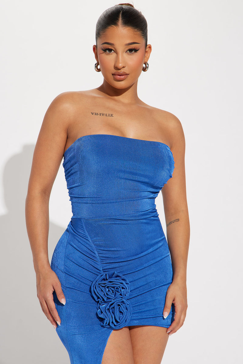 Malae Slinky Maxi Dress - Blue | Fashion Nova, Dresses | Fashion Nova