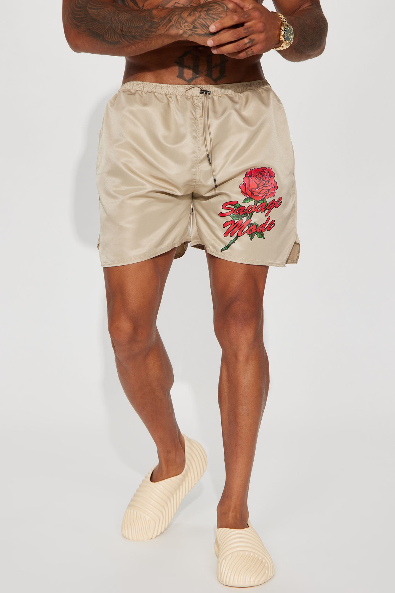 Tan swim clearance trunks