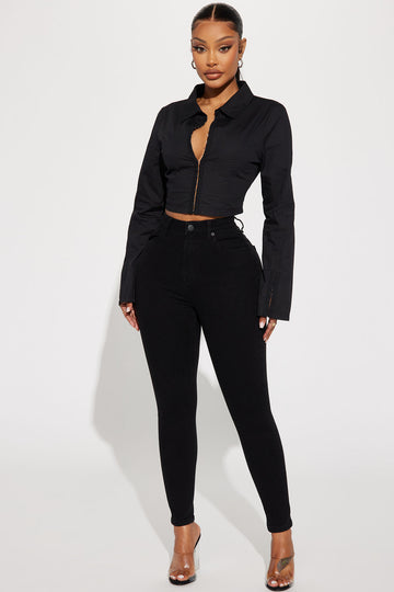 Fashion nova store black jeans