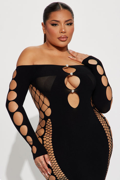 Video Babe Seamless Mini Dress Black Fashion Nova Dresses