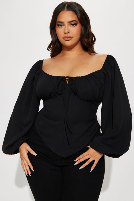 Fashion nova plus blouses store
