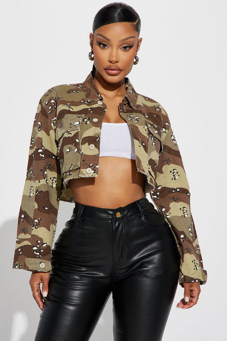 Tan camo jacket on sale