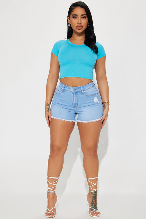 Fashion nova on sale plus size shorts