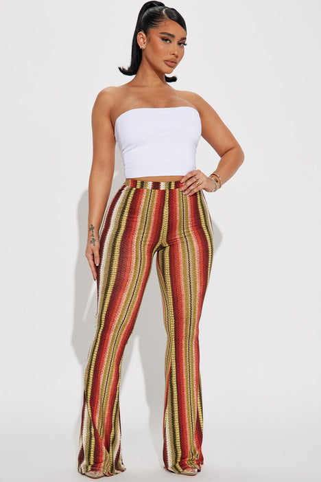 Coastline Dreaming Flare Pant Multi Color