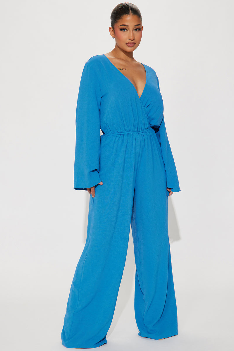 Cicely Jumpsuit - Blue | Fashion Nova, Jumpsuits | Fashion Nova