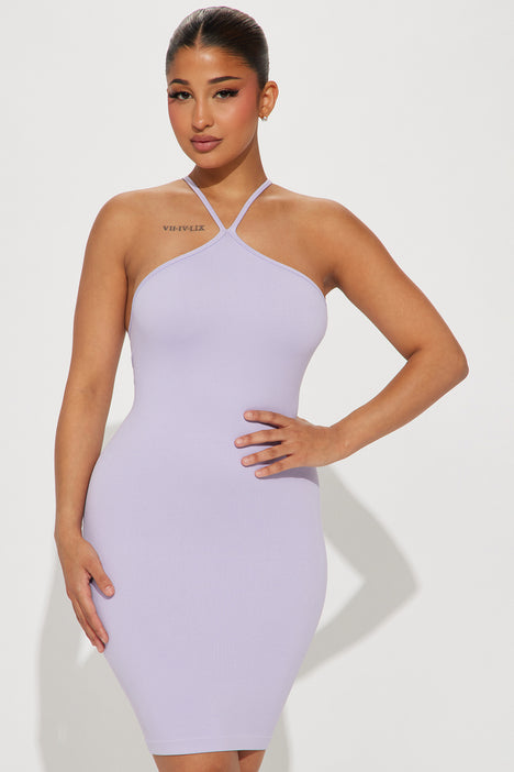Ribbed Mini Dress Lavender Fashion Nova Dresses Fashion Nova