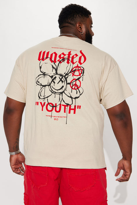 Flower Wasted Youth - Tan