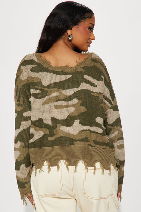 Camo sweaters hotsell