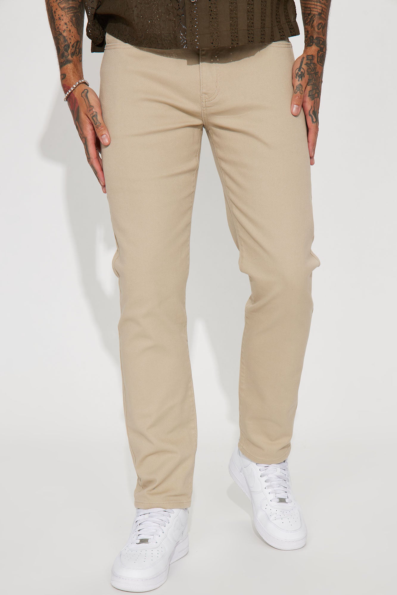 Fashion nova khaki jeans clearance
