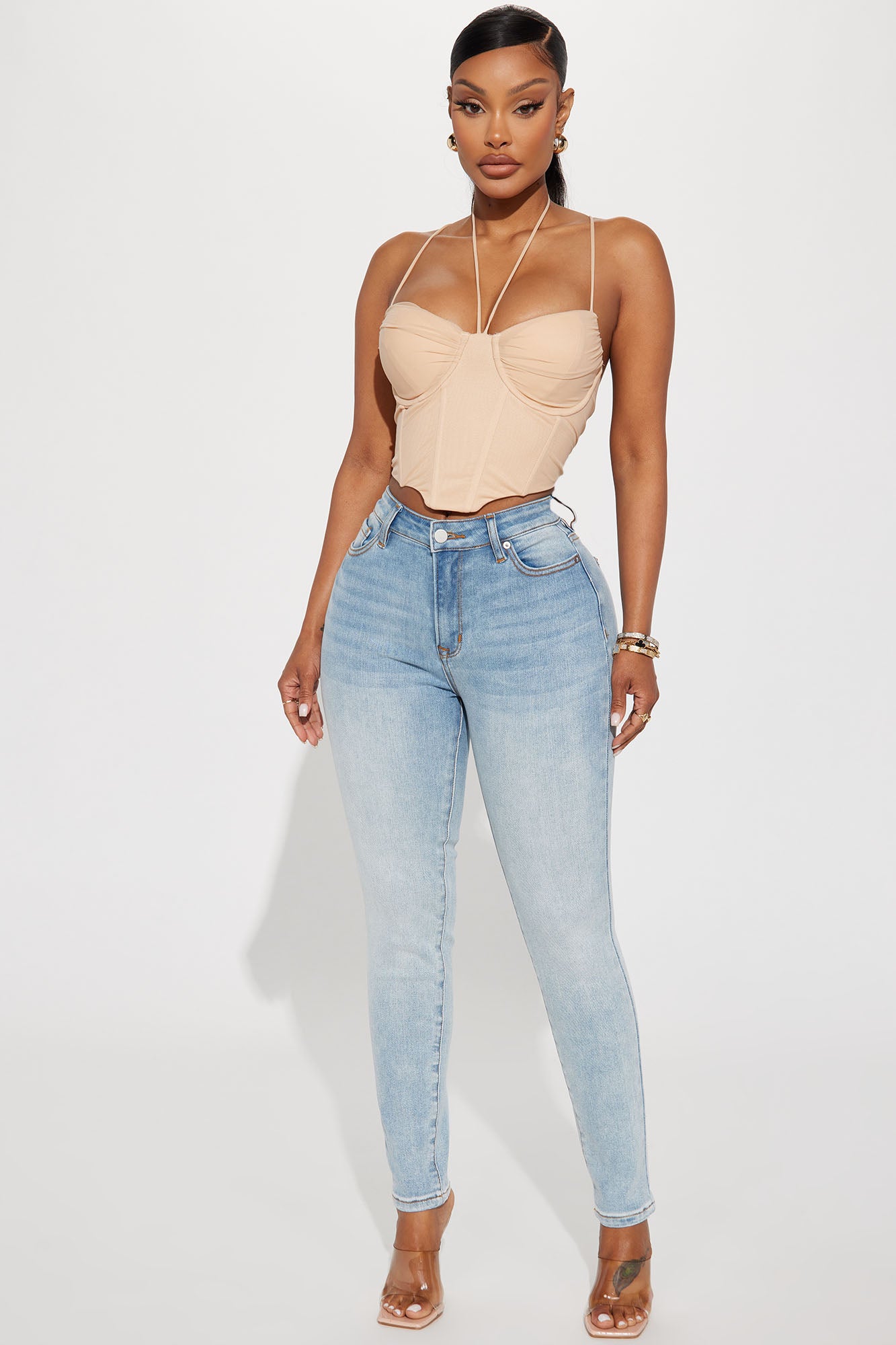 Skinny jeans shop low waist