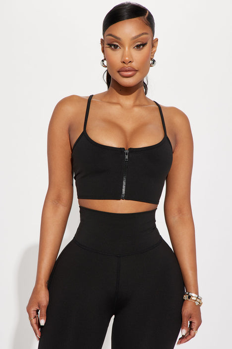 Fashion nova top sports bra