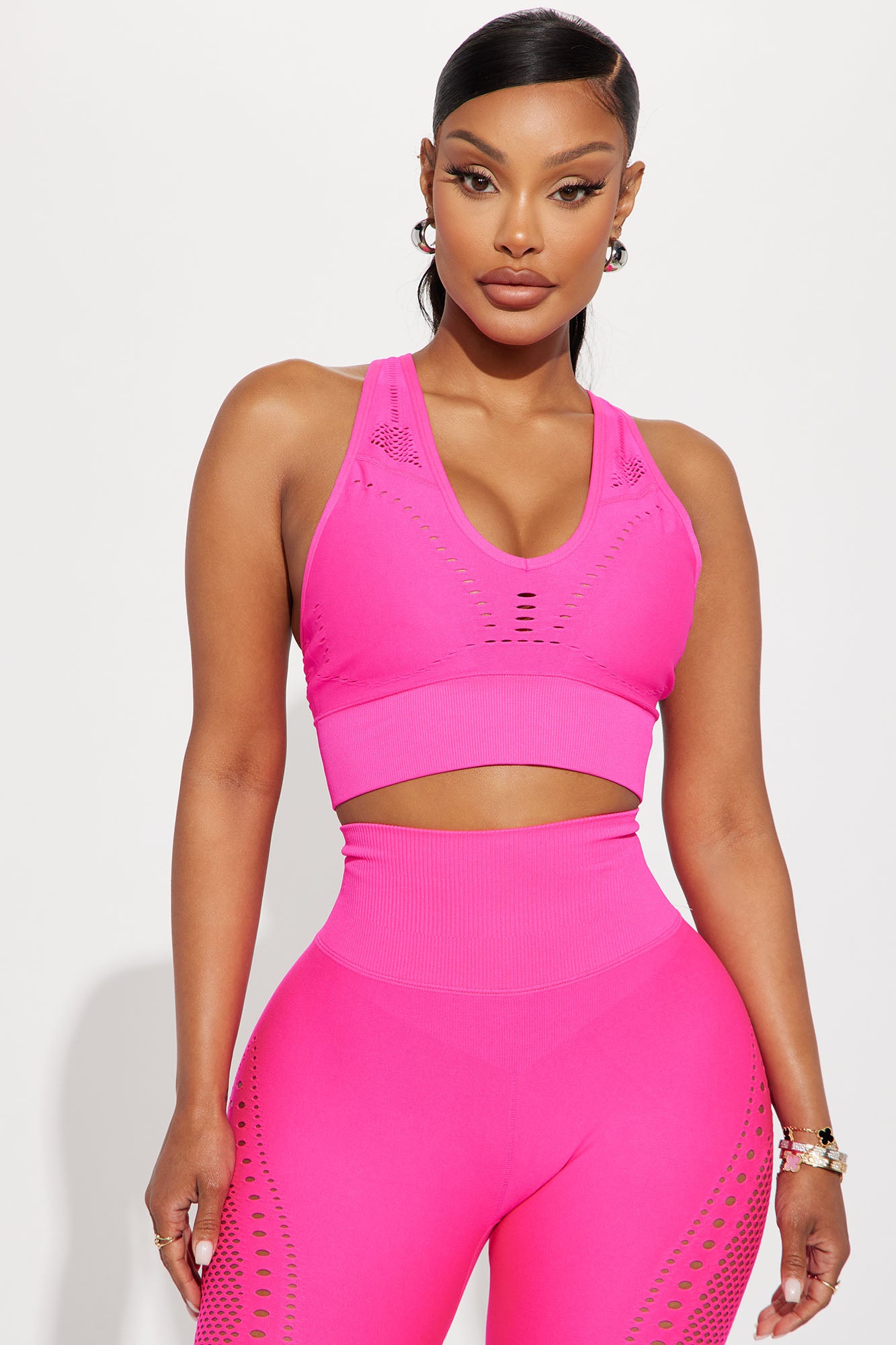 Perfect Form Sports Bra - Pink, Fashion Nova, Nova Sport Tops