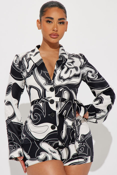 Snakeskin romper best sale fashion nova