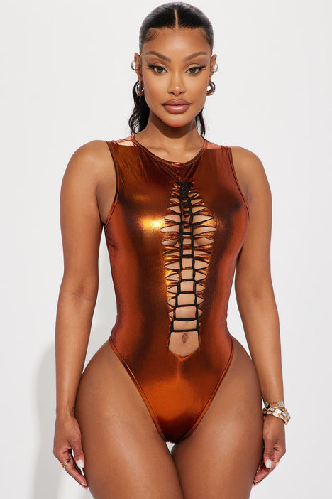 Copper bodysuit sale