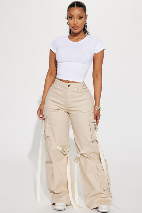 Fashion nova military pants top