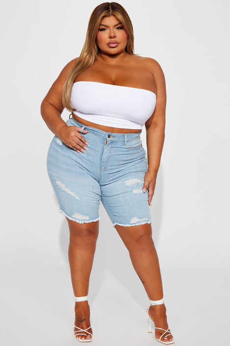 Tight bermuda shorts online