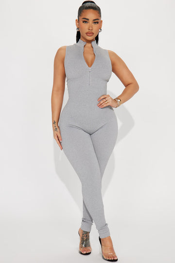 Reflective jumpsuit fashion nova hotsell