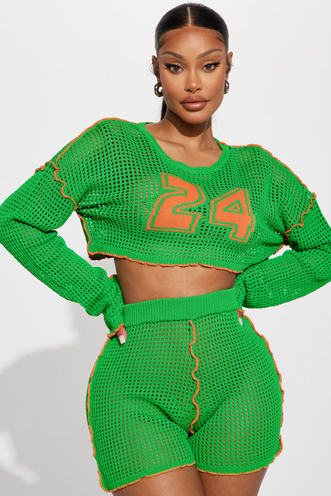 Sweater on sale short set