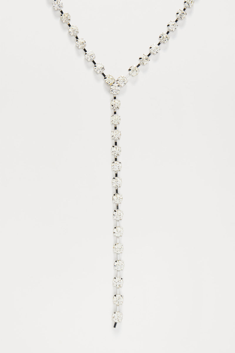 Pretty Little Statement Necklace Silver Fashion Nova, Jewelry