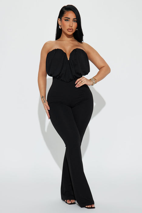 Here With Me Jumpsuit Black
