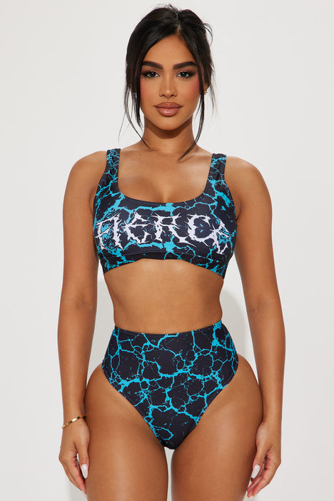 Fashion nova high waisted sales bikini