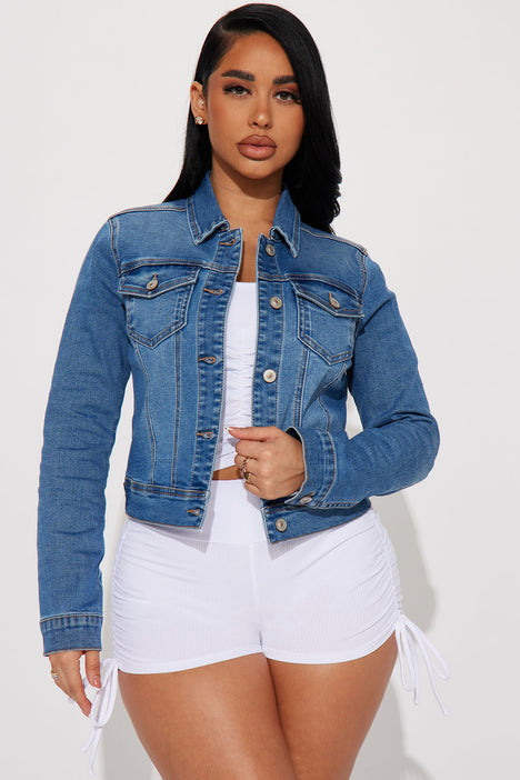 Fashion nova 2024 denim jacket