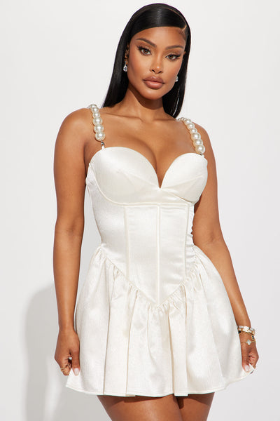 Pink pearl dress fashion outlet nova