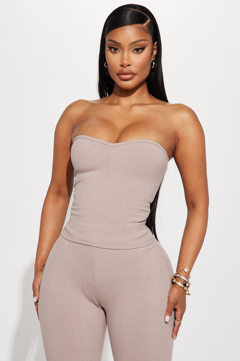 Tube top deals dress fashion nova