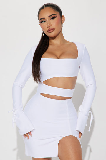 Miami Mami Mini Dress White