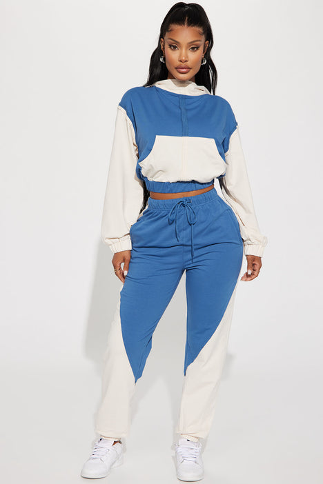 Fashion nova best sale color block hoodie