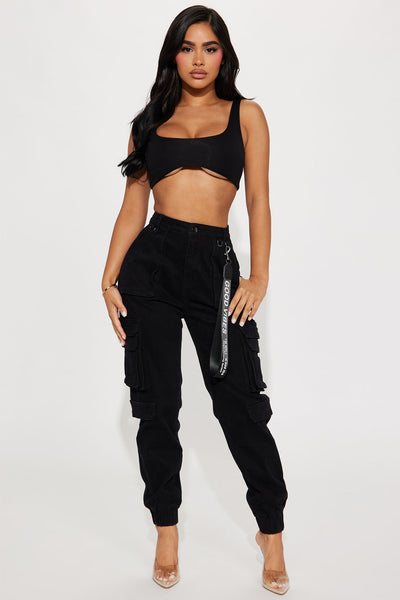 Petite cargo joggers new arrivals