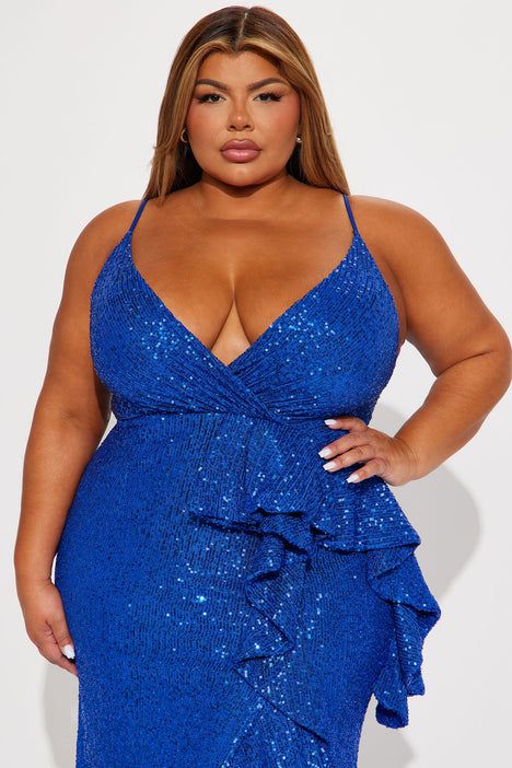 Plus size sequin deals dress fashion nova