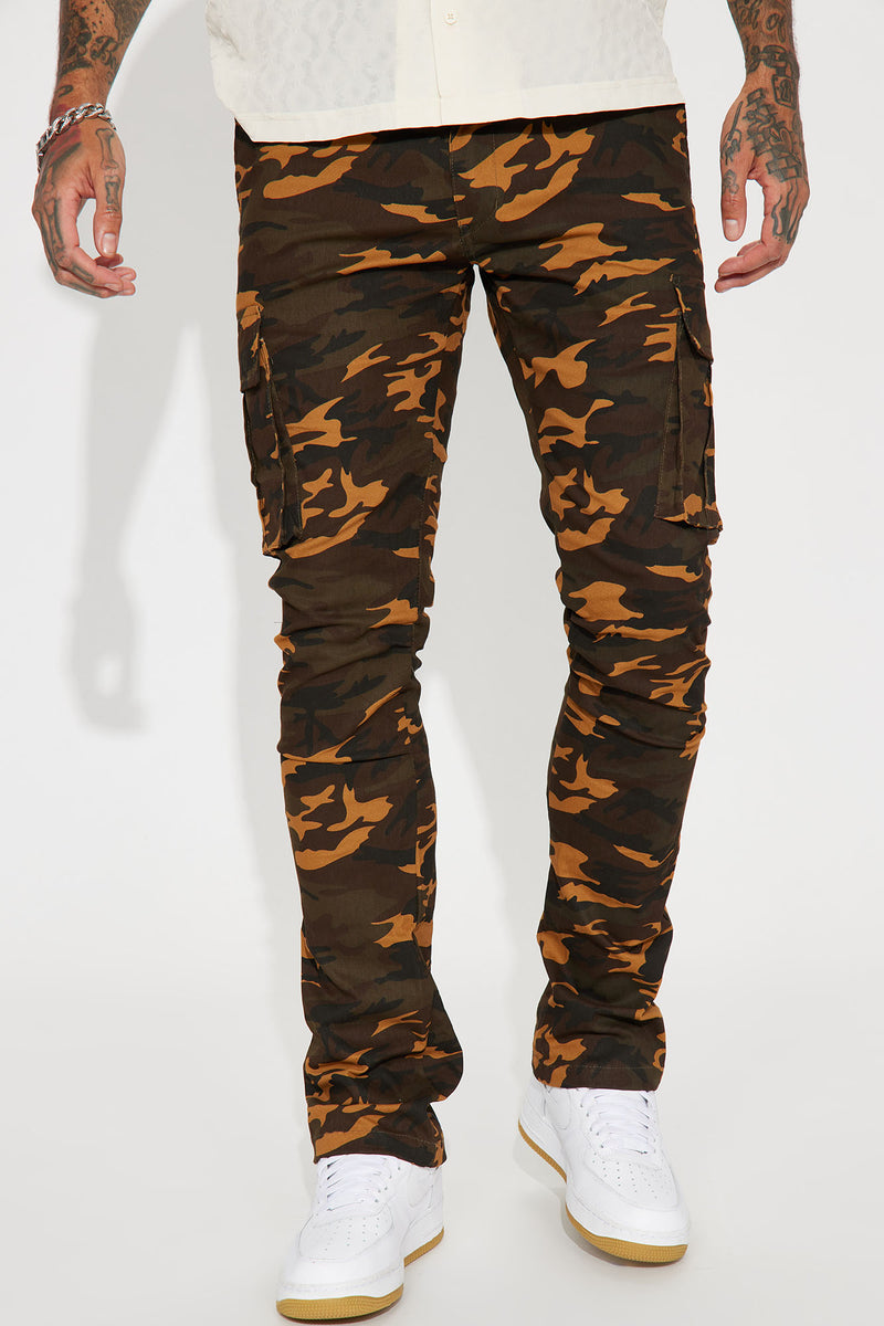 Within Range Camo Flared Pants - Camouflage | Fashion Nova, Mens Pants ...