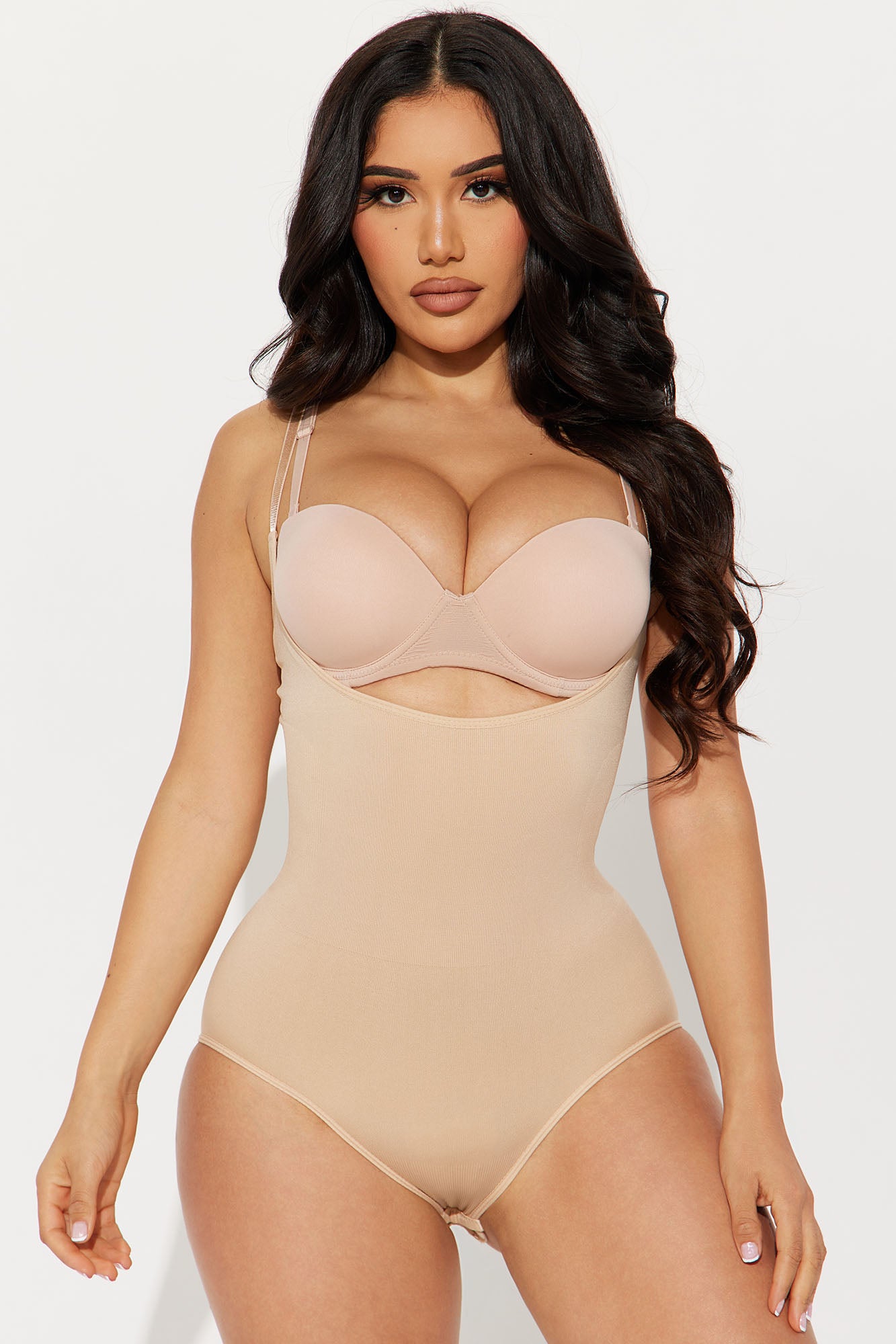 Sculpted To Perfection Shapewear Bodysuit - Nude